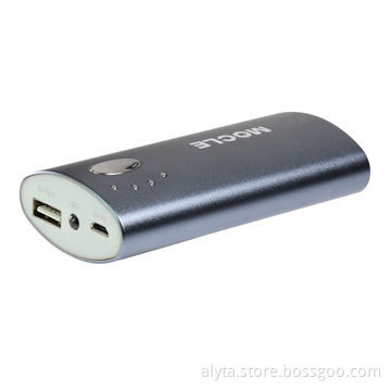 Streamline Design Collocation Concise and Easy Transparent Acrylic Packaging Power Bank
